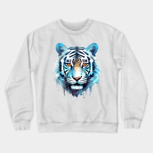 Tiger Animal Freedom World Wildlife Wonder Abstract Crewneck Sweatshirt